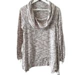Knox Rose ‎ Sweater Womens Size L Cowl Neck Soft Knit Brushed Marled  Tunic Photo 1