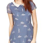 Sugarhill Boutique World Dress Blue/White, Size 8 Blue Photo 9