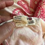 Flying Tomato Cream and Pink Embroidered Strapless Dress Size M Photo 9