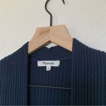 Madewell  100% Cotton Navy oversized Cardigan Photo 1