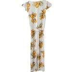 For Love & Lemons For Love & Lemons Limonada Jumpsuit White Size Medium Photo 6