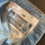 Levi's Levi’s Shorts Denim 501 High-Rise Button Fly Photo 4