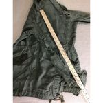 Anthropologie Hei Hei Women Cargo & Lace Military Jacket Sz.Sm Green Gorpcore Photo 8