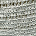 Gap  Vintage Cotton Wool Angora Blend Loose Knit Cream 3/4 Sleeve Cardigan Medium Photo 7