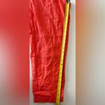 United Colors Of Benetton  women Light orange Peach Linen tapered crop pants M Photo 6