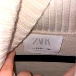 ZARA  Turtleneck Cream Sweater Dress Photo 1