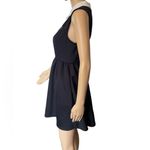 Hot Topic Black White Death's-Head Moth Witchy Goth Magick Collared Mini Dress Photo 3