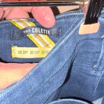 Anthropologie  Maeve Colette Wide Leg Cropped Dark Wash Jeans Photo 6