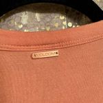 Volcom  Stonelight Clay Peach Orangey Racerback Midi Maxi Dress Med Flawed Photo 6