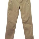 Ralph Lauren Vintage  Women's Chino Pants Size 2 Cotton Slim Fit Utility Dark Tan Photo 0