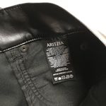 Denim Forum Aritzia The Farrah Faux Leather Pants 25 Black Photo 4