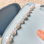 Bloomingdales Vanity bag with faux pearl charm Photo 3