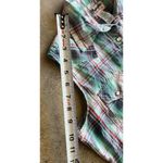Wrangler Vintage  Wrancher Sleeveless Western Shirt Women’s Sz M Pearl Snap Photo 4