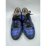 Coach  "Sharky" Shark Fashion Sneaker Runner Shoes Size 6.5 Blue/Grey Rare Womens Photo 2