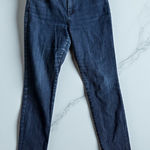 YOGA JEANS Women’s Dark Wash Stretch Skinny Jeans Size 30 Blue Photo 0