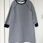 Draper James Natalie Sweatshirt Dress In Gingham Photo 2