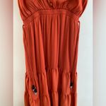 Dolan by Anthropology Elegant orange Maxi Dress Red Photo 5