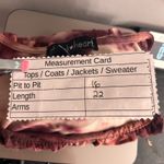 Derek Heart Babydoll Top Medium Y2K Tie Dye Bohemian Milkmaid Artsy Retro Square Neck Fall Photo 12