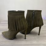 ALDO Olive Fringe Heeled Boots Photo 1