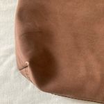 Chala Gemini Messenger Crossbody Bag Vegan Leather Minimalist Dusty Rose Pink Photo 3