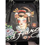 Ed Hardy  Geisha Girl Studded Satchel Photo 1