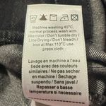 UNTUCKit Black Notched Collar Snap Button Down Dolly Shirt Size 8 Photo 7