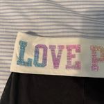 Victoria's Secret Y2K PINK Victoria Secret Bling YOGA SHORTIE SHORTS Photo 3