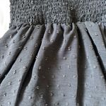 Black Smocked Romper Photo 1