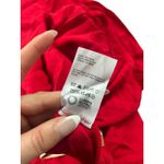 Reformation Celestia Cherry Red Midi Dress Smocked Bodice Ruffle Hem Size 8 NWT Photo 13