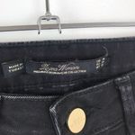 ZARA  black skinny jeans w/ gold‎ rhinestones Photo 2