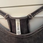 Zenana Outfitters  Gray Ribbed Women's Tank Top Photo 1