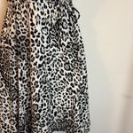 Mom Ami Animal Print Wrap Dress XC Sz XS Black Photo 3