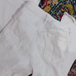 Just Black Denim White Flare Jeans Photo 5