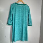 Cabana Life Buckhead Cabana Shift Dress UPF 50+ Blue Size‎ Large Photo 3