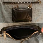 Rebecca Minkoff Mini MAC monogram Initial Black Leather Crossbody Bag Photo 10