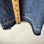 Gap Denim Skirt Womens 25 Petite Blue High Rise Front Slit Maxi Distressed Photo 4