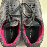 Rag and Bone  Retro Runner Nord Ann Grey Denim Womens Size 9 39 Sneakers Shoes Photo 3