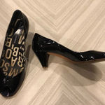 Marc by Marc Jacobs  Black Patent Peep Toe Heels, Size 40 Photo 0