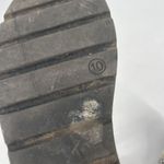 Steve Madden  Flannel Fleece Lined Check Lace Up Zip Ankle Boots Size 10 Gray‎ Photo 6