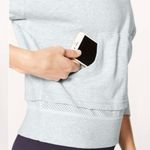 Lululemon  Womens Warm Down Hoodie Heathered Vapor Sz 4 Gym Athleisure‎ Workout Photo 8