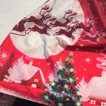 Festive Red Dress with Santa Print Size XL Photo 6