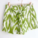 Anthropologie  Breezy Paperbag Shorts in Chartreuse - Small Photo 0