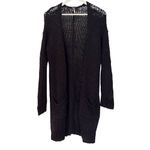 Free People Simply Sienna open knit longline cardigan navy M Photo 11