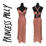 Princess Polly | Size 8 | Kali Maxi Dress in Light Mauve Prom Bridesmaid Formal Photo 3