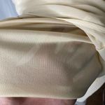 Altar'd State  Floral Sleeveless Natural Lace Maxi Open Back Dress XS Side Split Photo 8