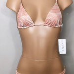 l*space New. L* metallic swirl bikini set. Retails $198 small Photo 0