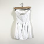 NWT Pampelone Caliope White Strapless Mini Dress Small Photo 3
