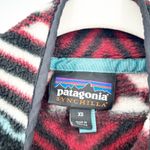 Patagonia  Synchilla Snap-T Fleece Aztec Pullover Jacket Saltillo‎ Cinder Red XS Photo 5