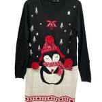 Asmara BLACK PENGUIN DESIGN
CHRISTMAS JUMPER DRESS size M ( 8 Photo 0