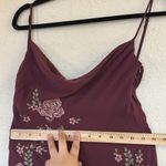 House Of CB HOUSE OF‎ CB 'Eloisa' Wine Embroidered Midi Dress NWOT size S Photo 6